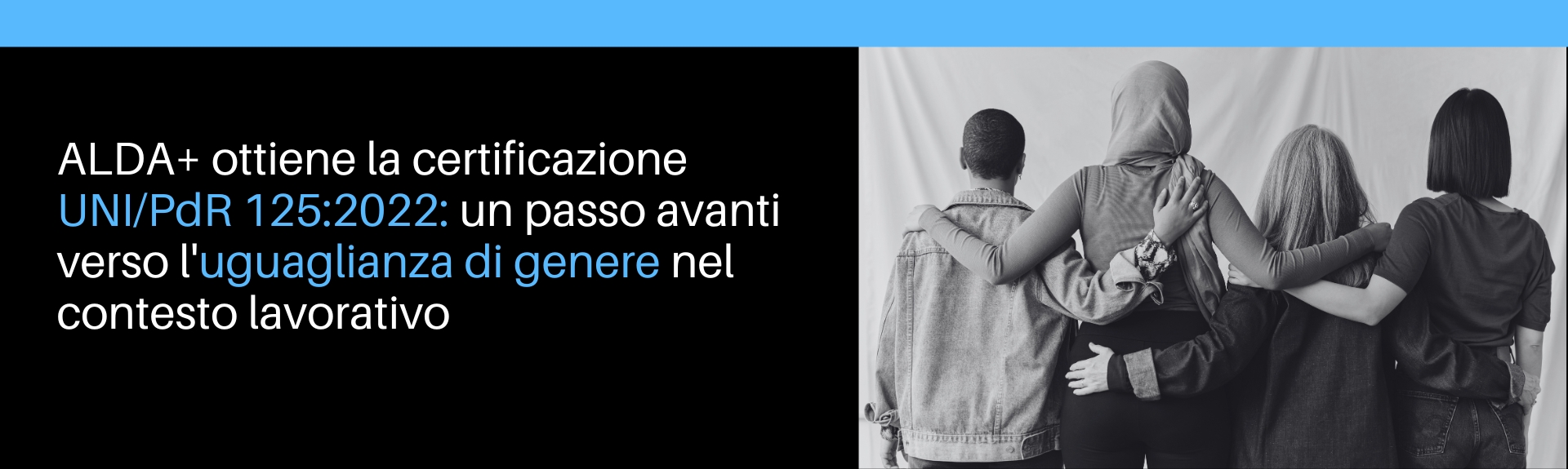 ALDA+ ottiene la certificazione UNI/PdR 125:2022: un passo avanti verso l’uguaglianza di genere nel contesto lavorativo